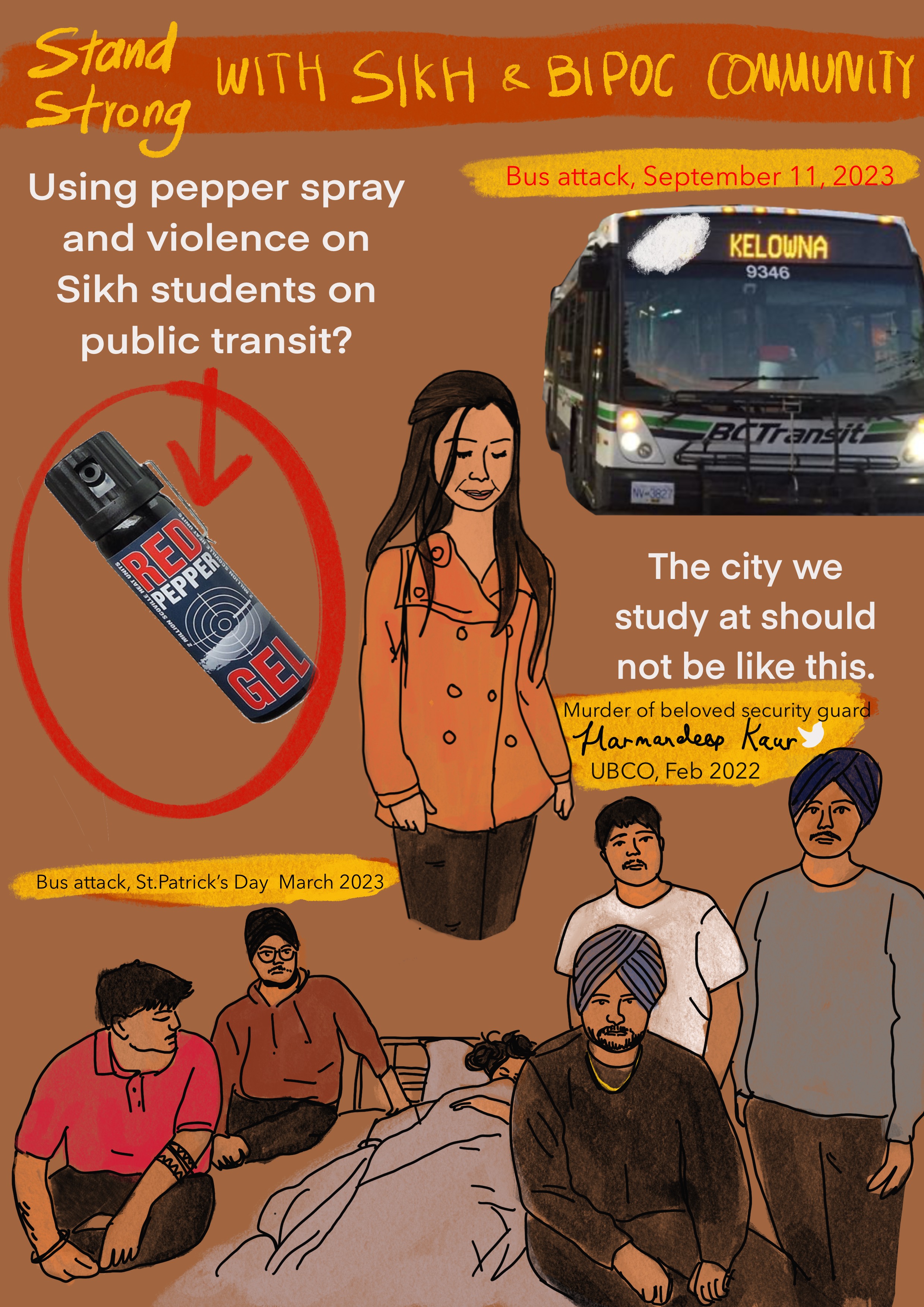 Standing with The Sikh and BIPOC community