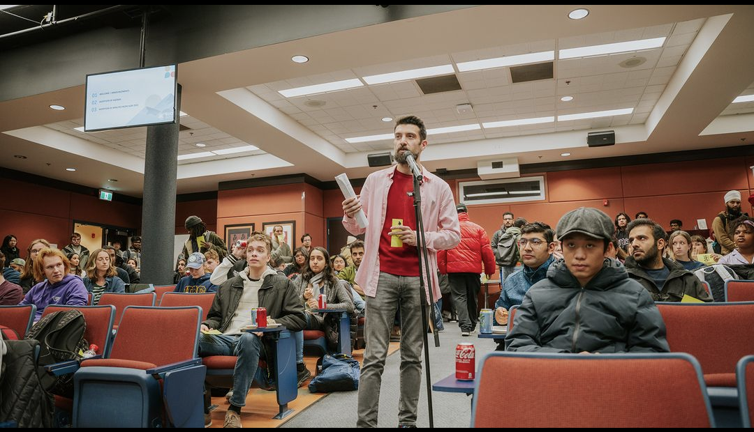 Students Raise Their Voices Against Various Issues at the SUO AGM